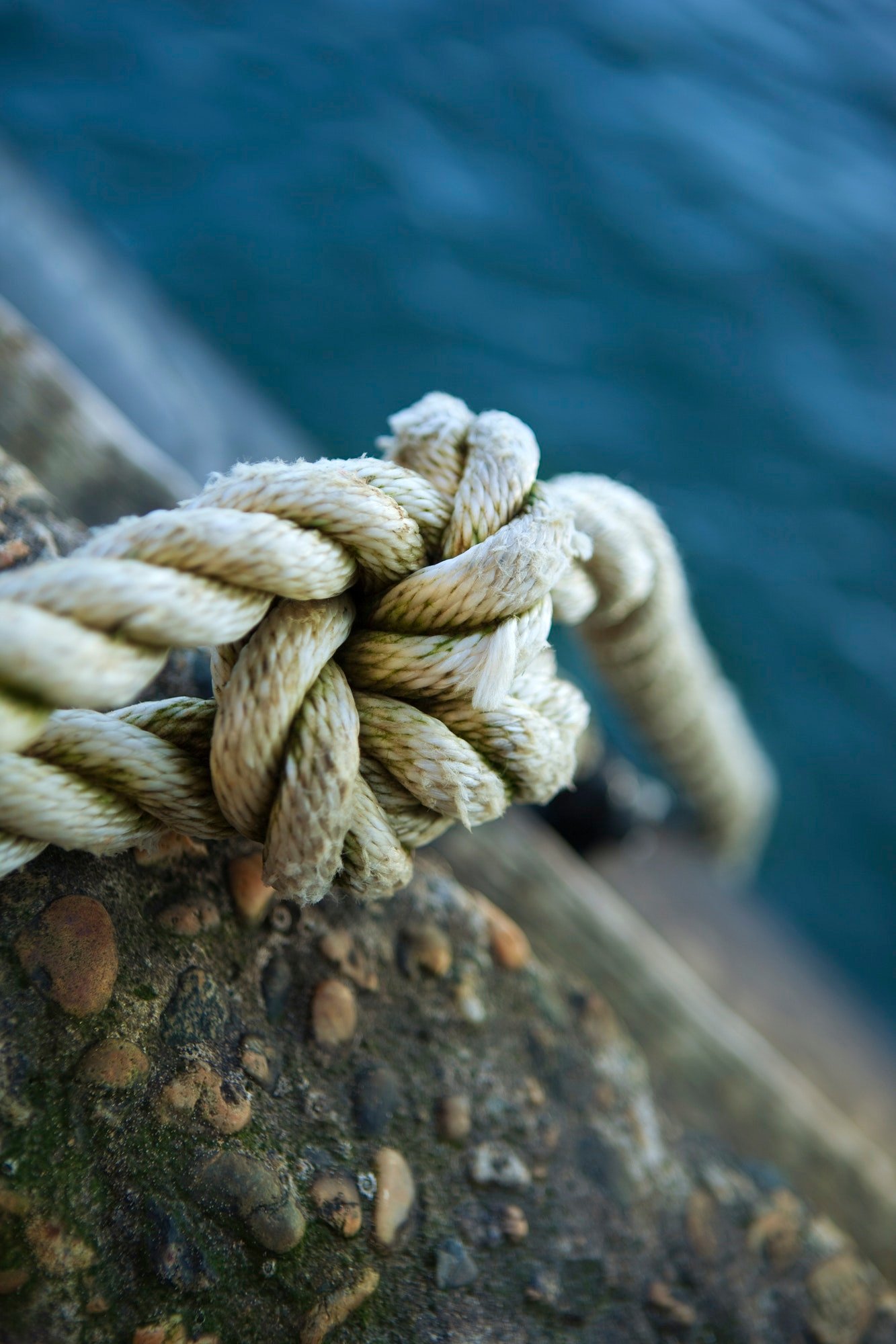 Tied rope
