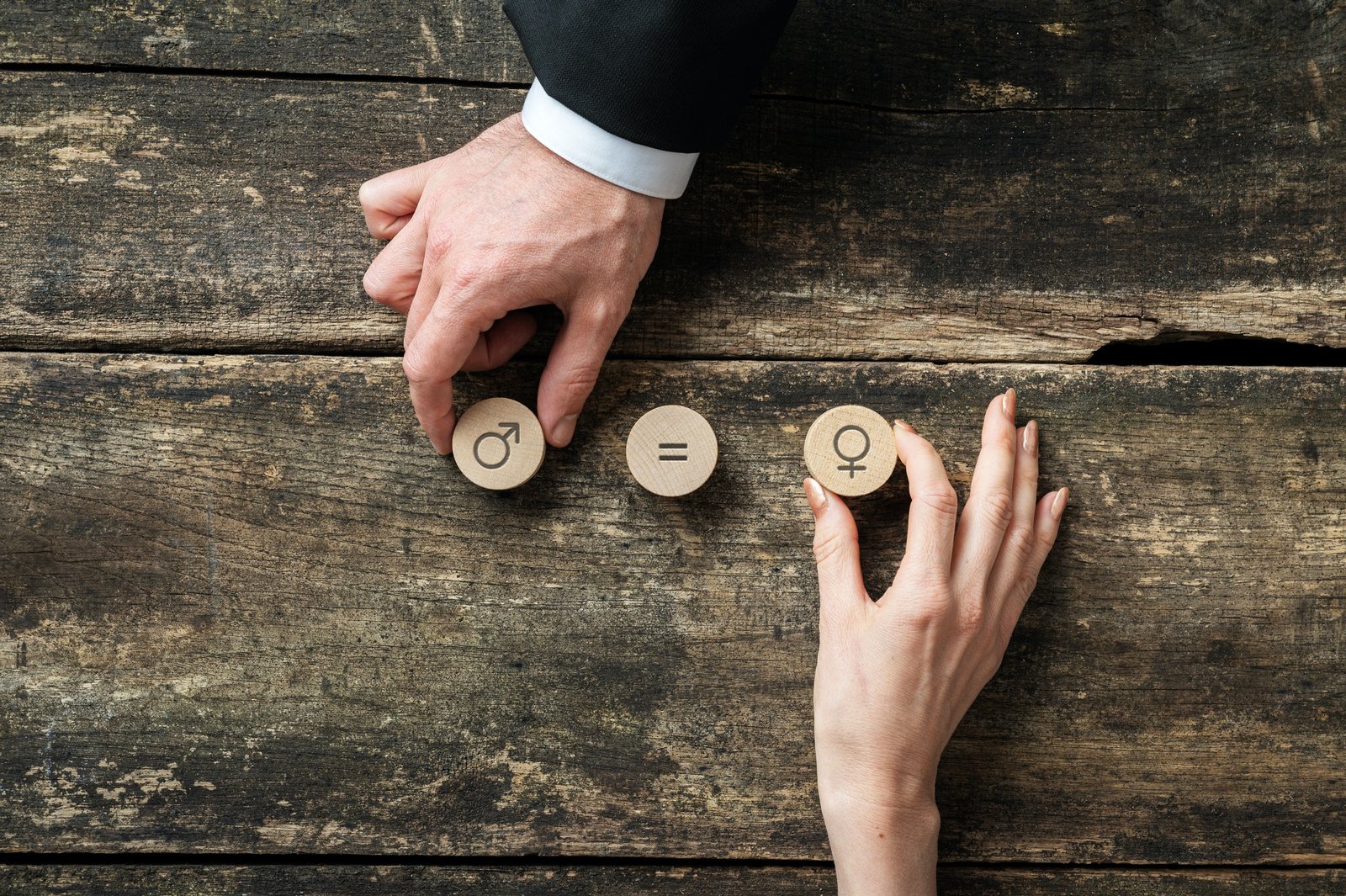 Gender equality conceptual image|||