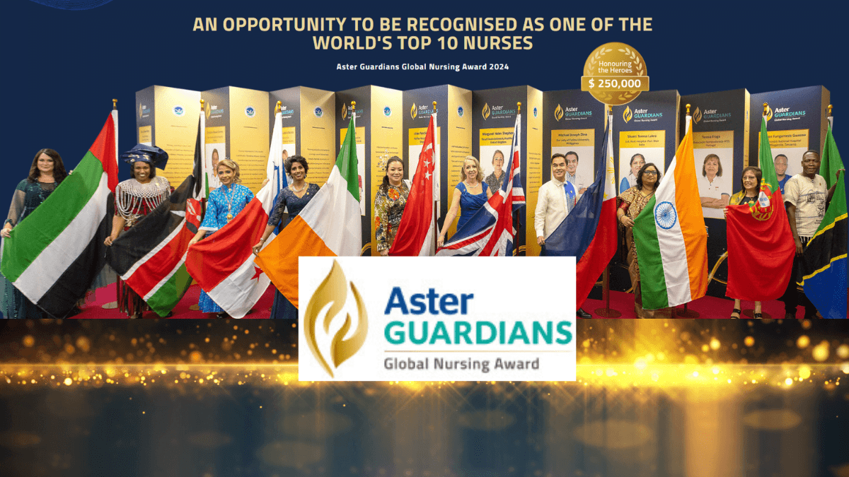 Aster Guardians Global Nursing Award 2024: Top 10 Finalists Announced from 78,000 Global Applications