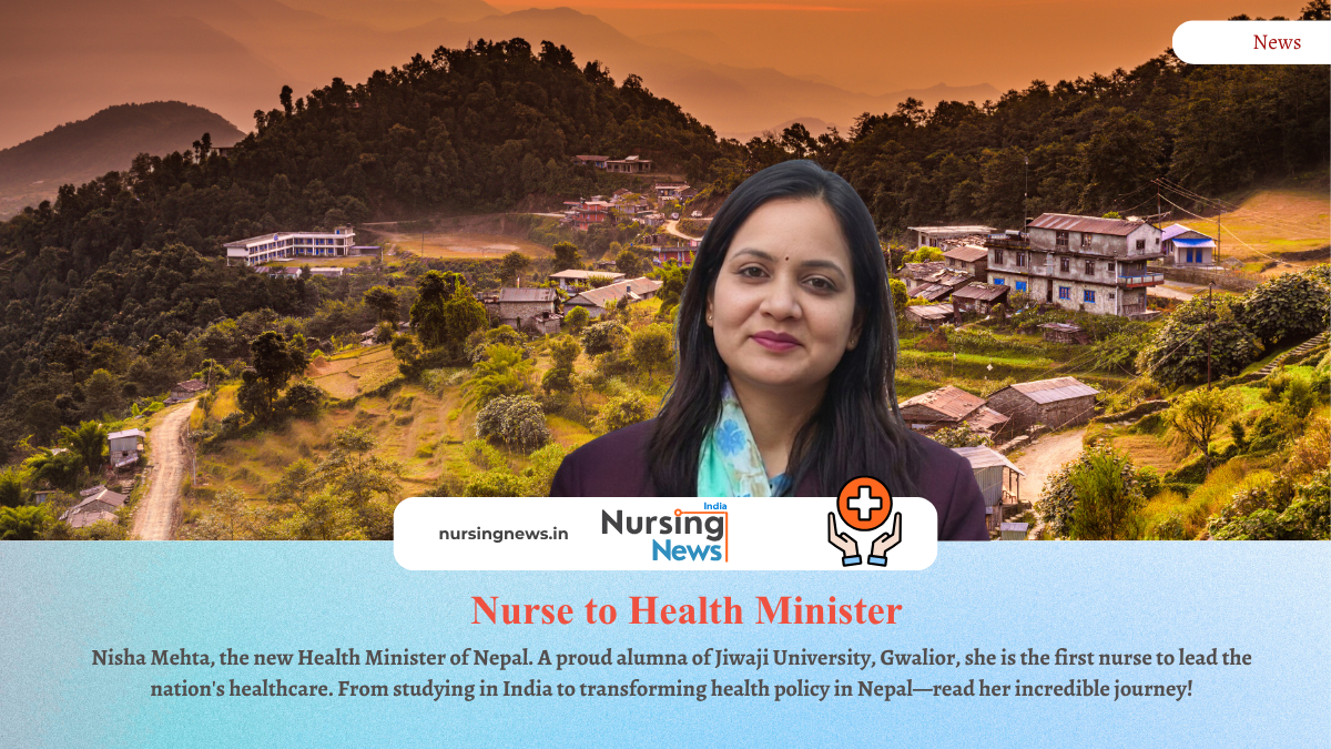 Nepal Appoints First Nurse as Health Minister, Marking Historic Shift in Healthcare Leadership